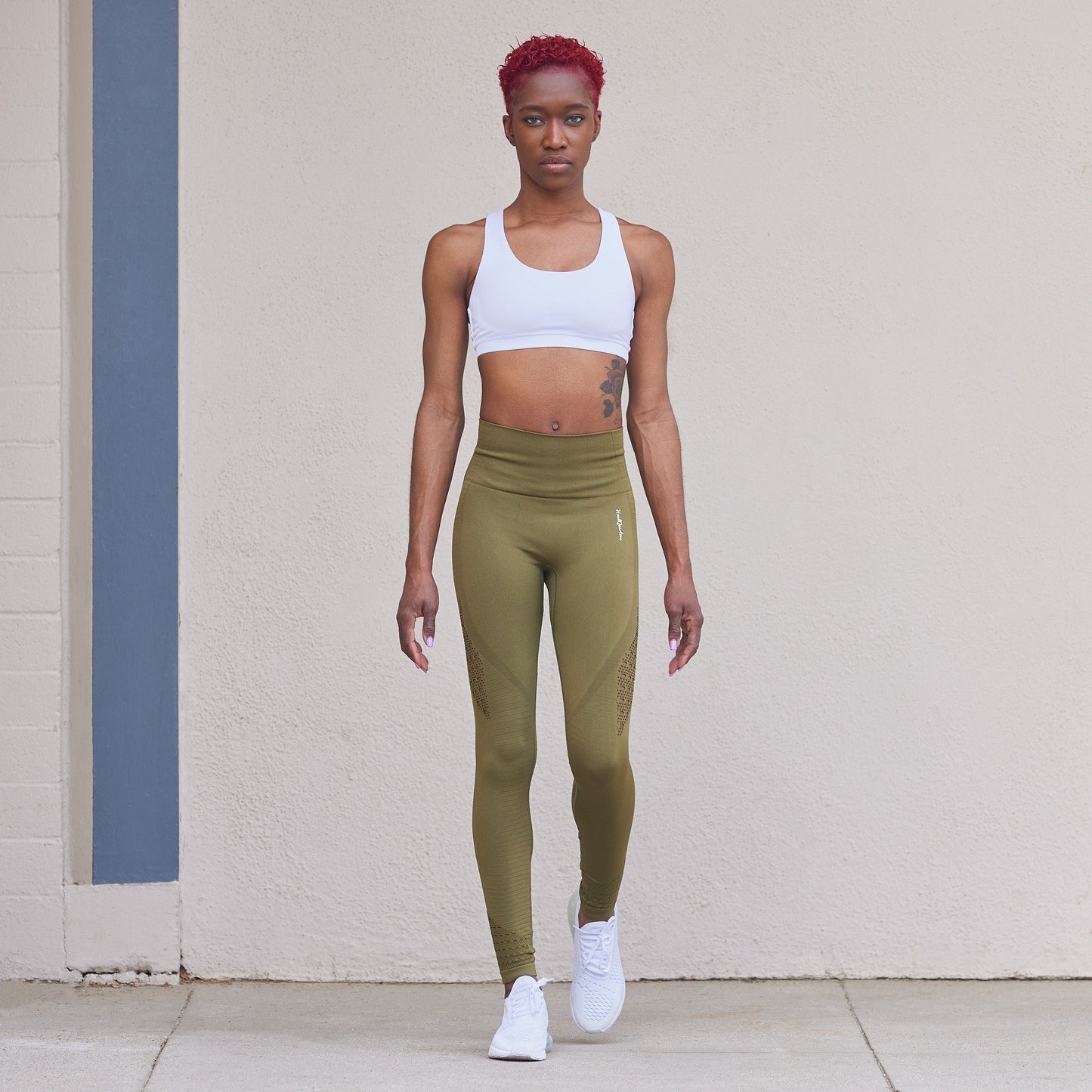 Compression Leggings Olive