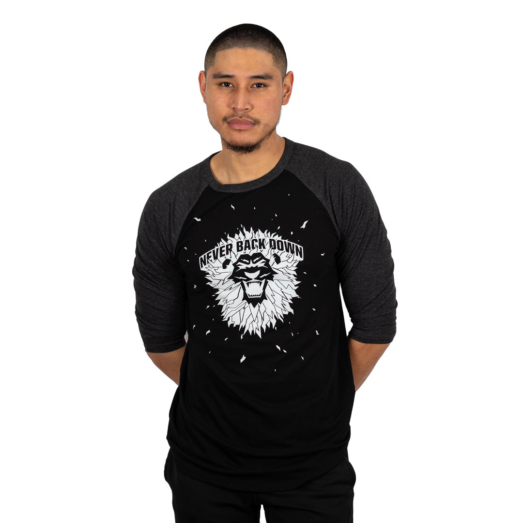 "Never Back Down" Raglan