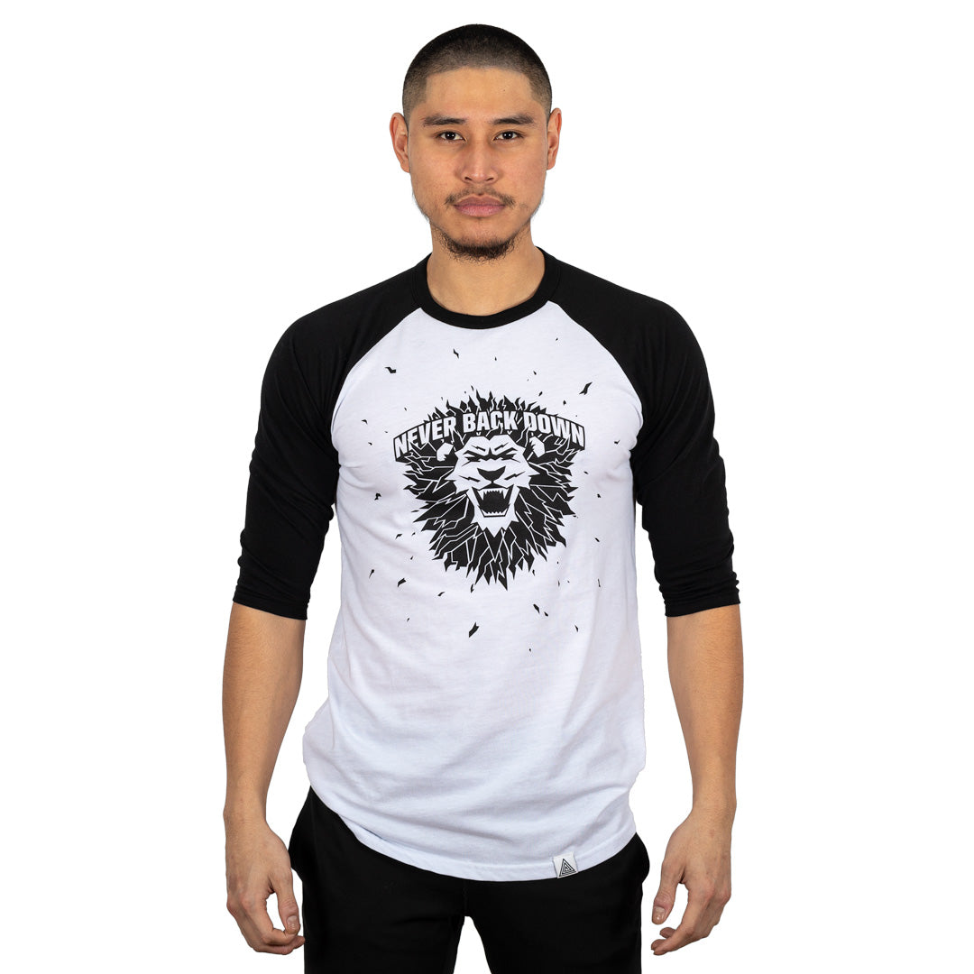 "Never Back Down" Raglan