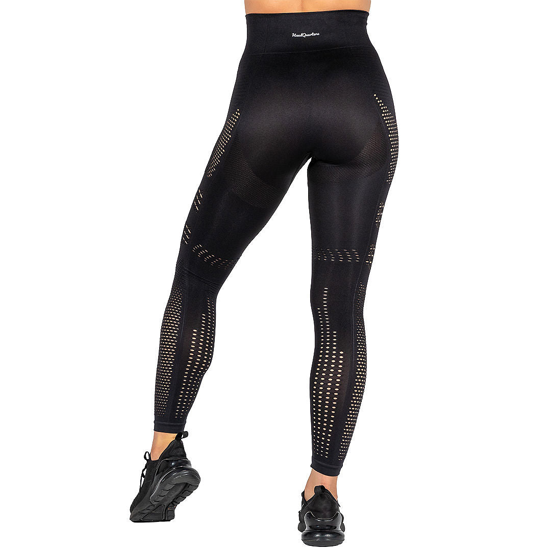 HeadQuarters Cutout Seamless Leggings