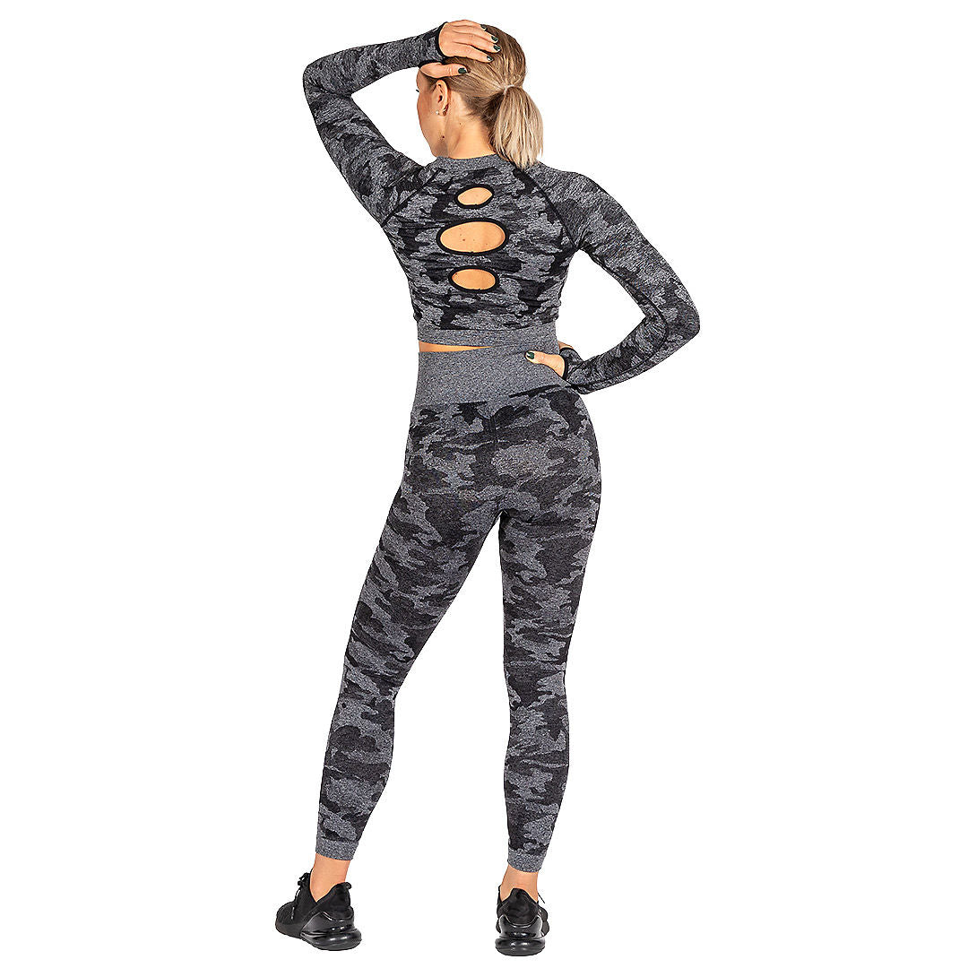 HeadQuarters Camo Seamless Leggings