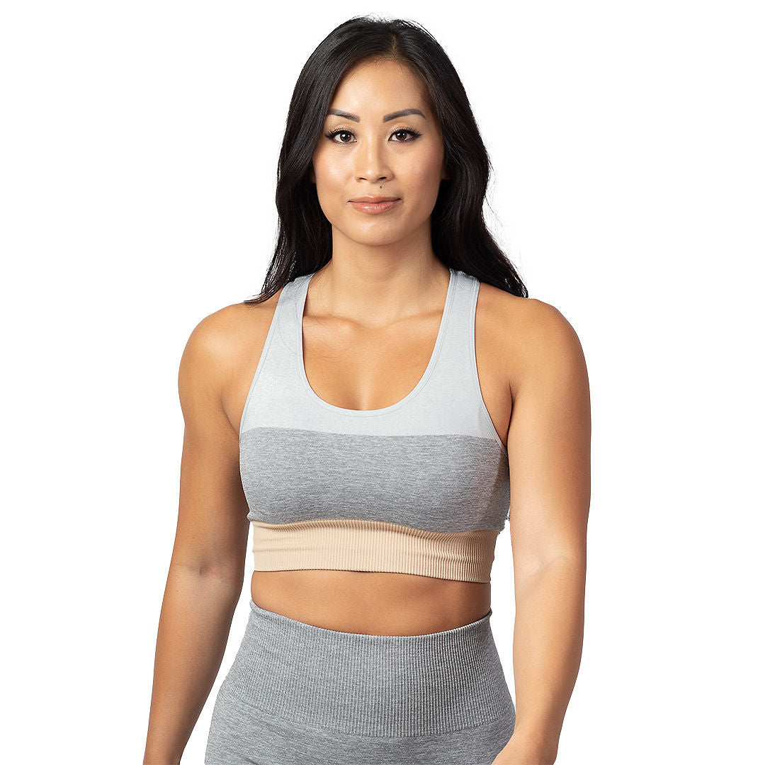 HeadQuarters Tri-Color Crop Top