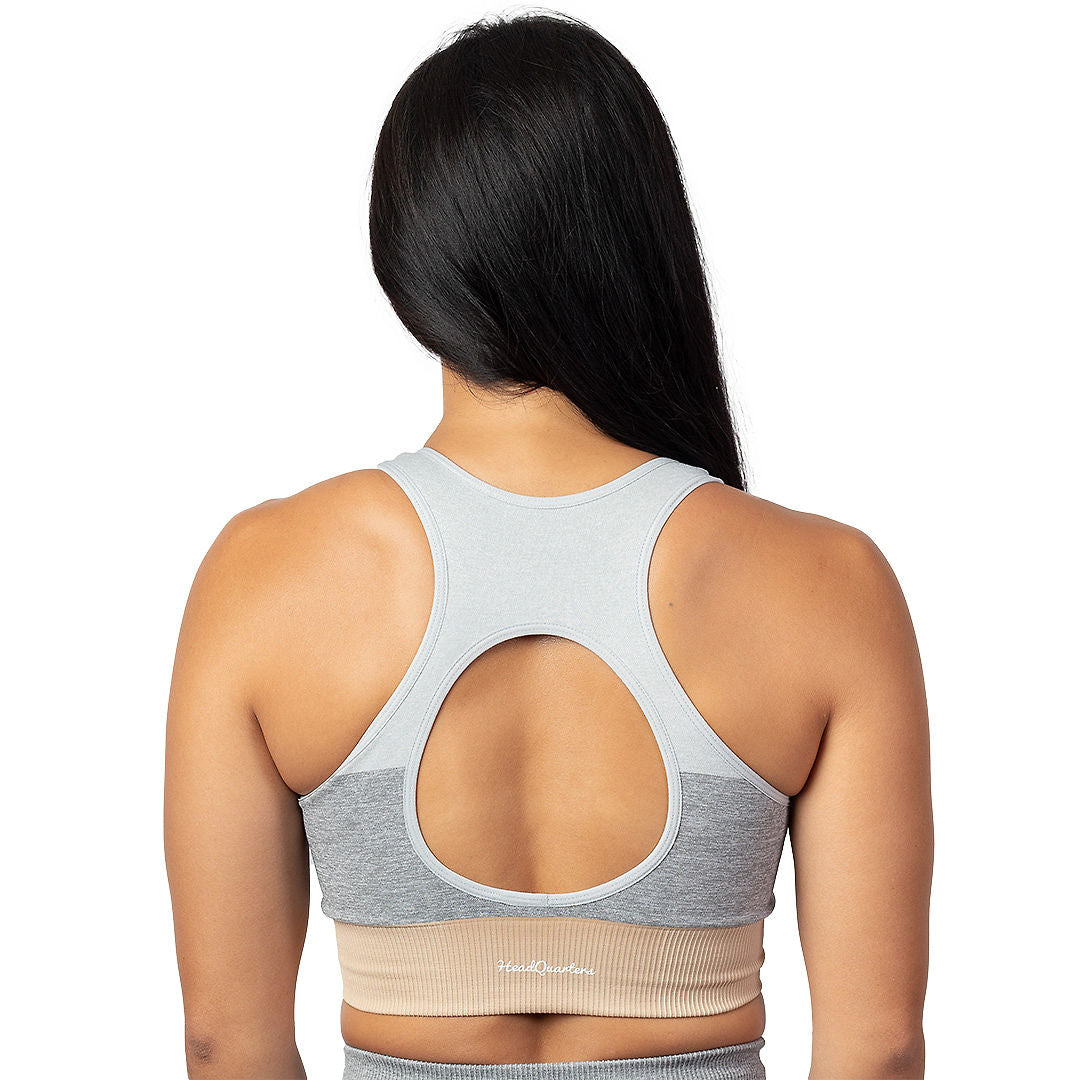 HeadQuarters Tri-Color Crop Top