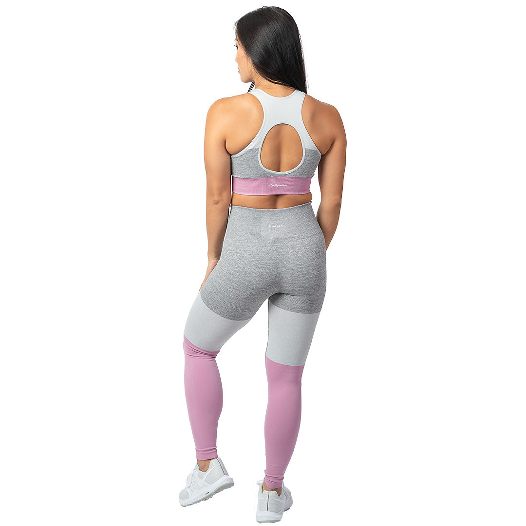 HeadQuarters Tri Color Seamless Leggings