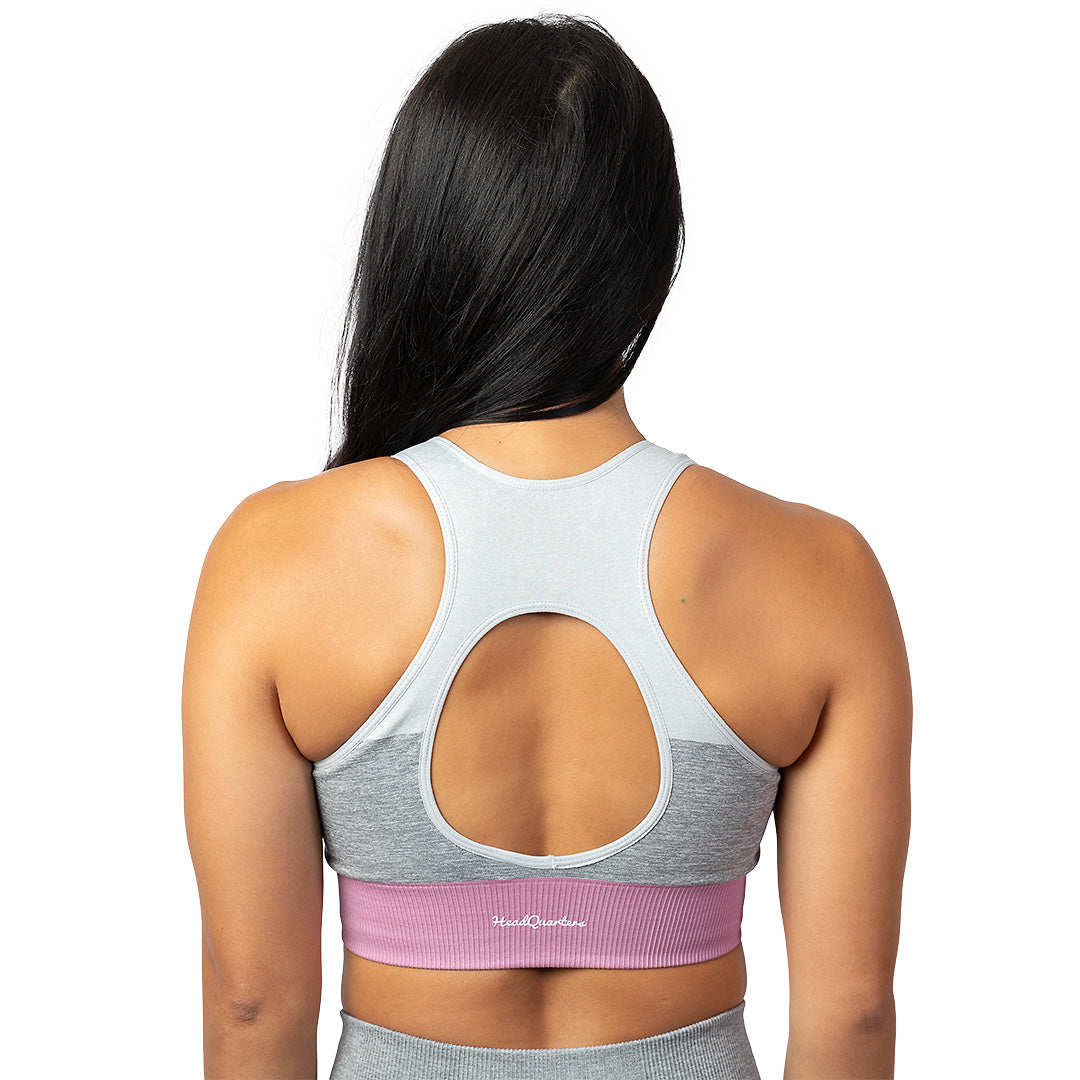 HeadQuarters Tri-Color Crop Top