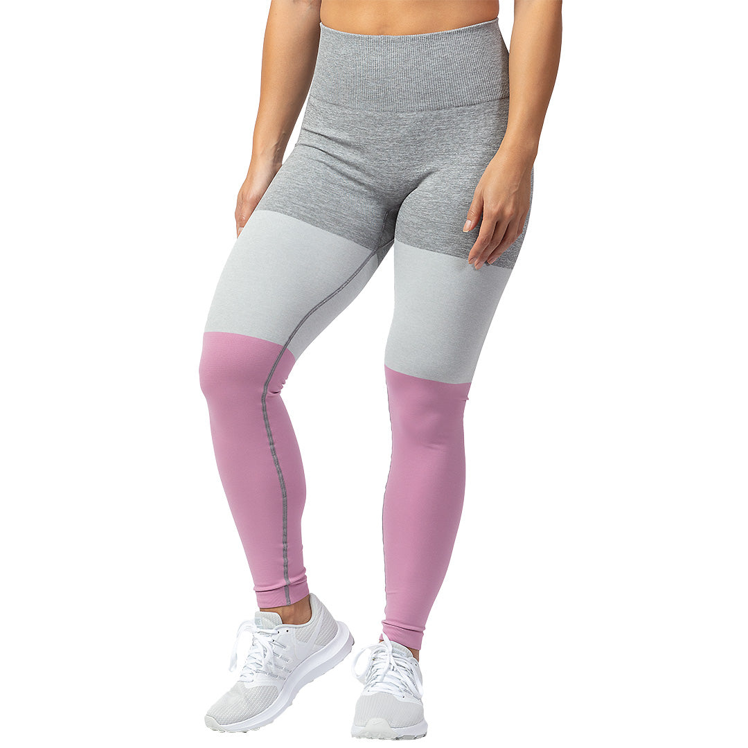 HeadQuarters Tri Color Seamless Leggings