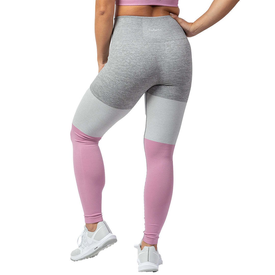 HeadQuarters Tri Color Seamless Leggings