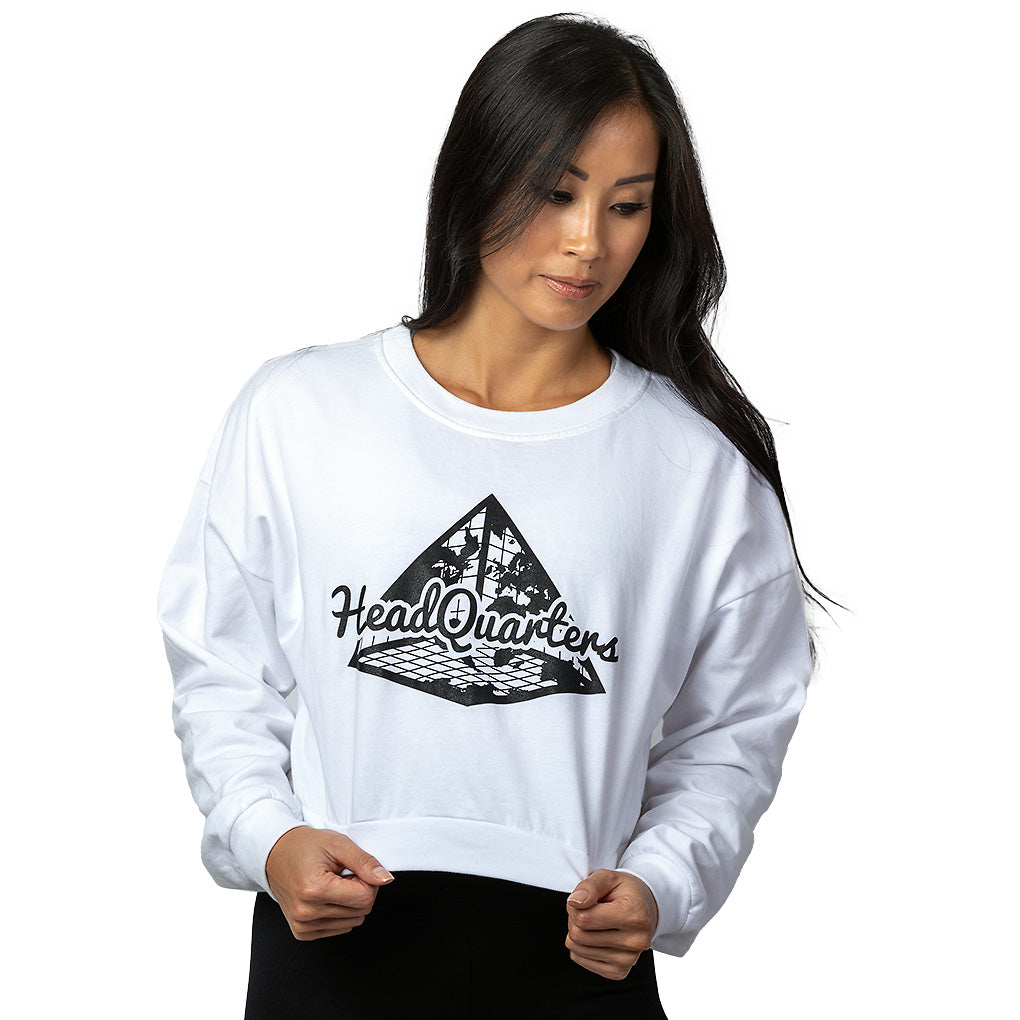 Logo Cropped Sweatshirt