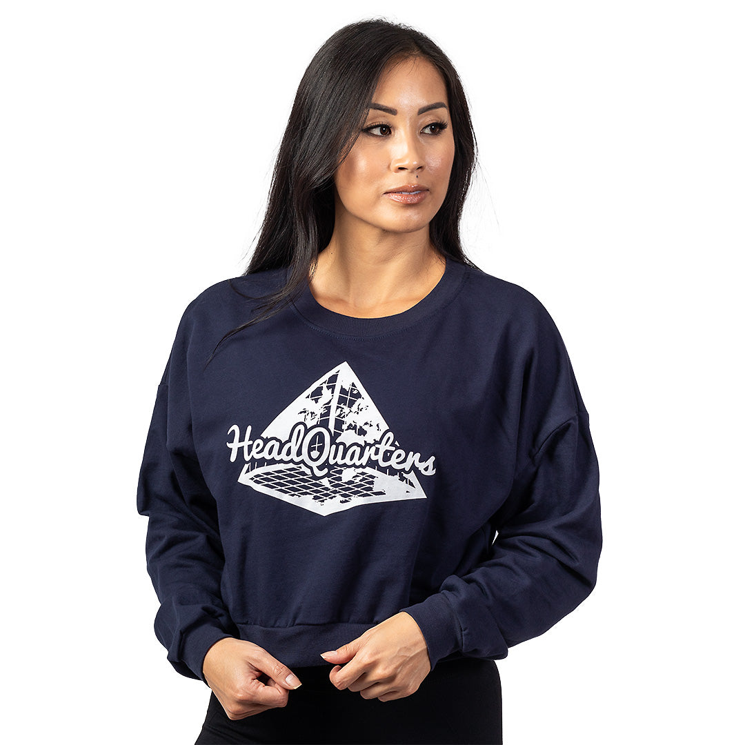 Logo Cropped Sweatshirt