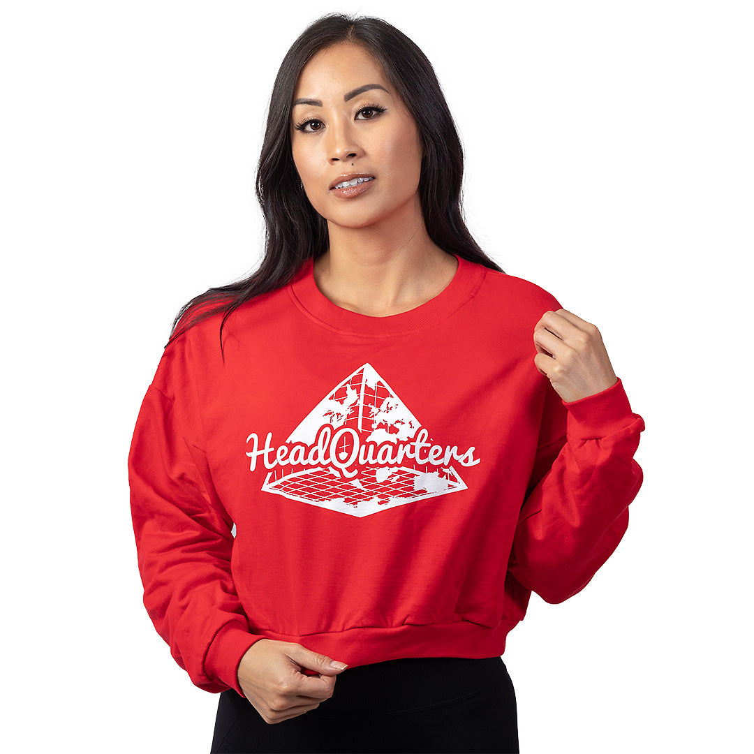 Logo Cropped Sweatshirt