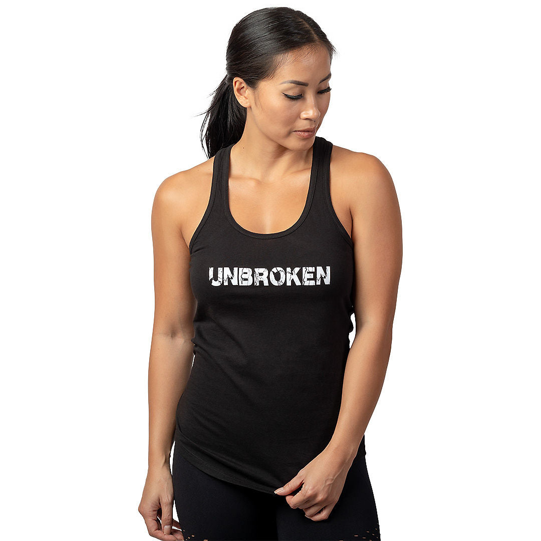 "Unbroken" Racerback Tank