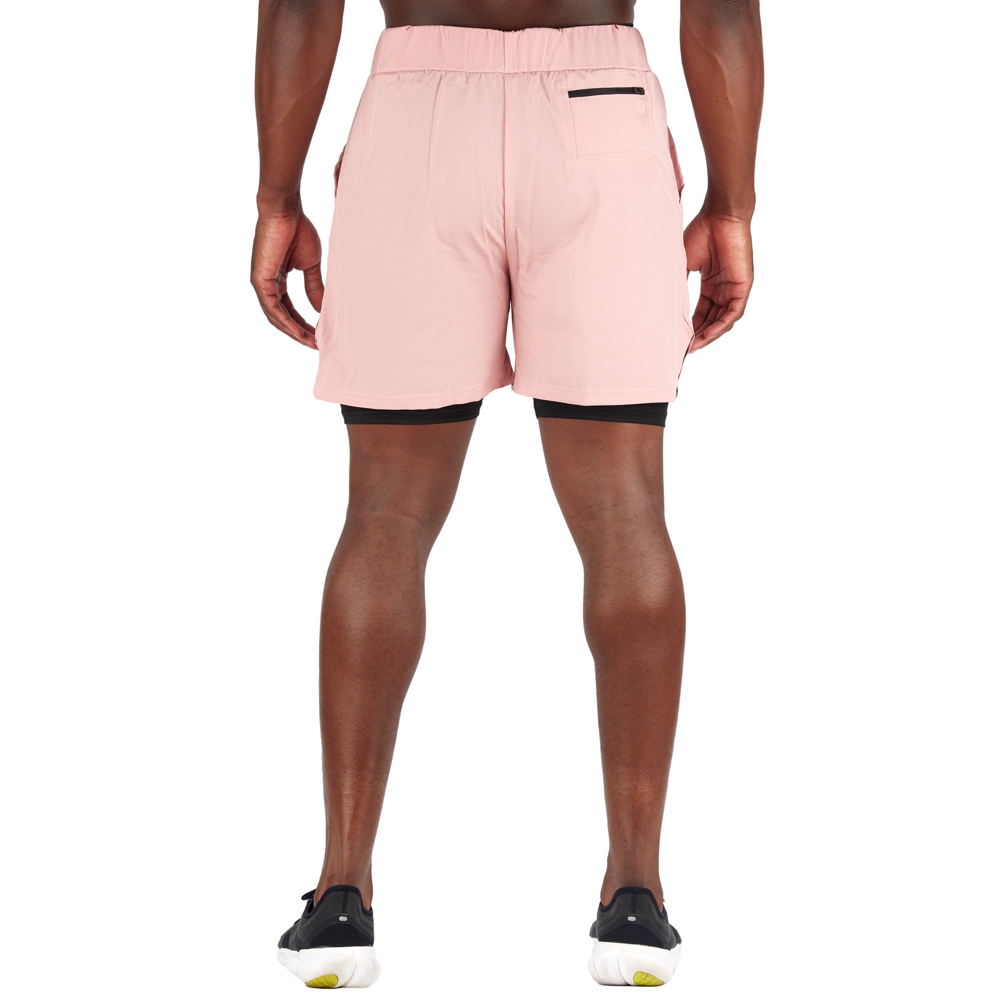 Mens pink compression on sale shorts